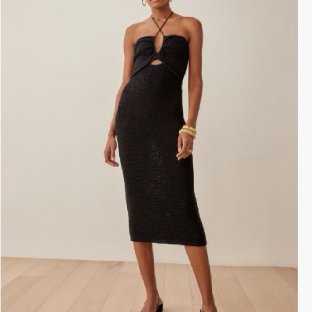 REFORMATION Venete Open Knit Dress. Size 2. Perfect condition.